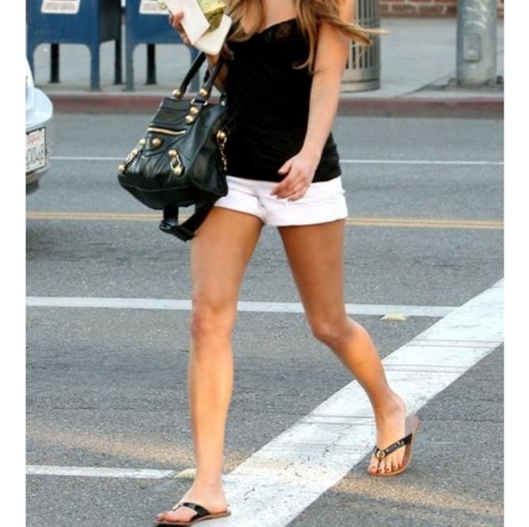 TORY BURCH Logo Sandals LIKE NEW! - Picture 6 of 8